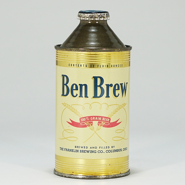 Ben Brew Cone Top Beer Can 151-18
