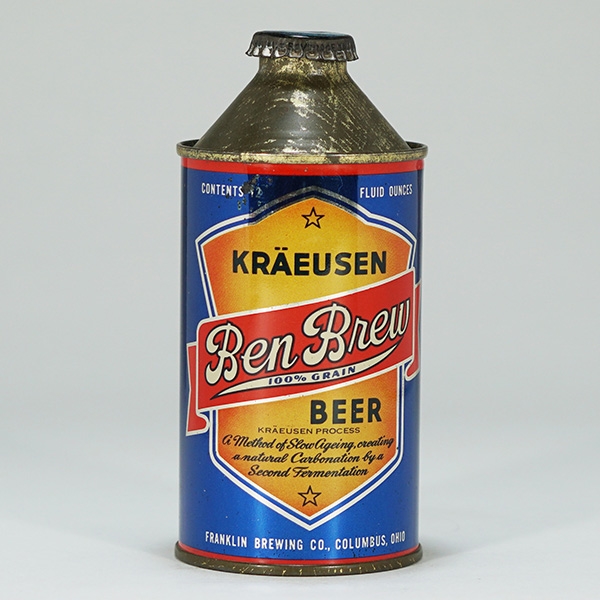 Ben Brew Kraeusen Beer Cone Top 151-15