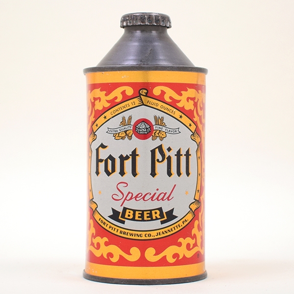 Fort Pitt Special Beer Cone Top 163-10