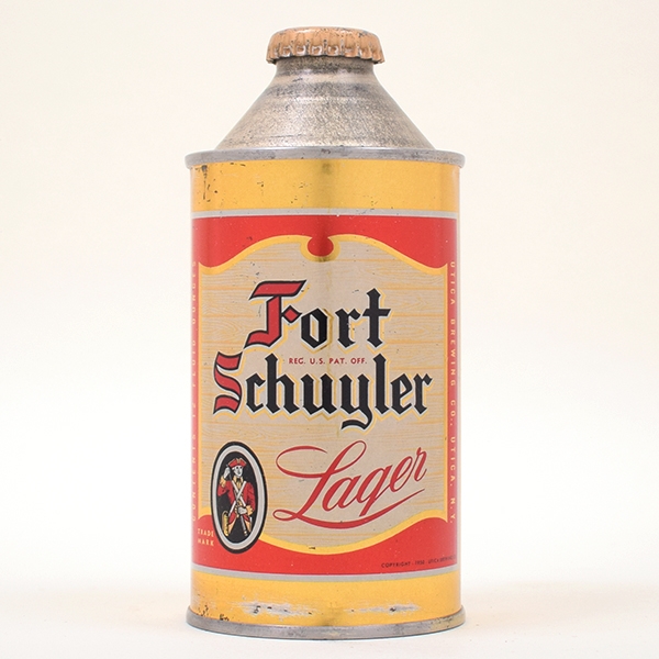 Fort Schuyler Lager Beer Cone 163-19