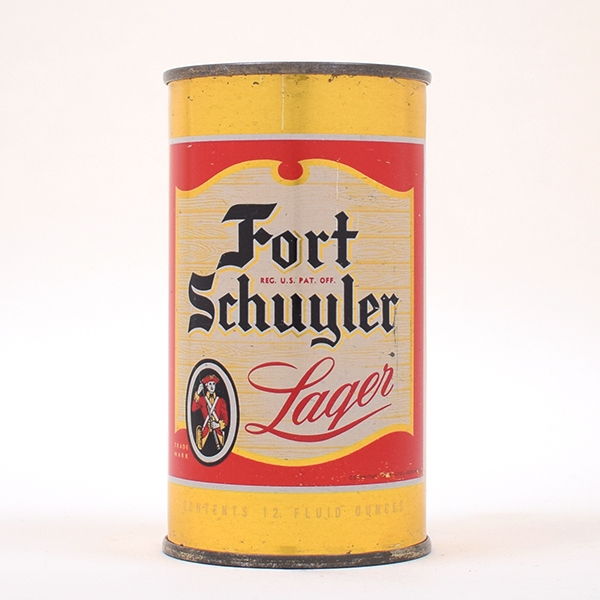 Fort Schuyler Lager Beer Flat 64-29