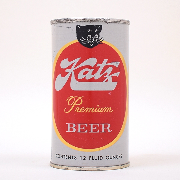 Katz Premium Beer Flat Top Can 87-8