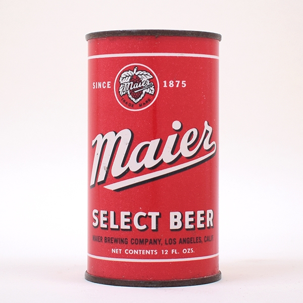 Maier Select Beer Flat Top Can 94-13