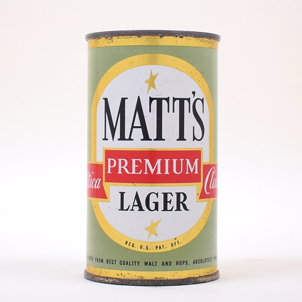 Matts Premium Lager Flat Top 94-38