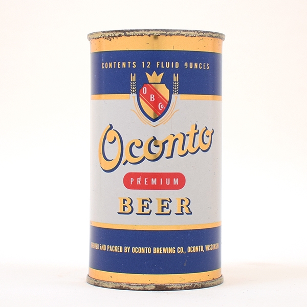Oconto Premium Beer Flat Top 104-1