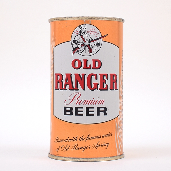 Old Ranger Beer Flat Top Can 107-39