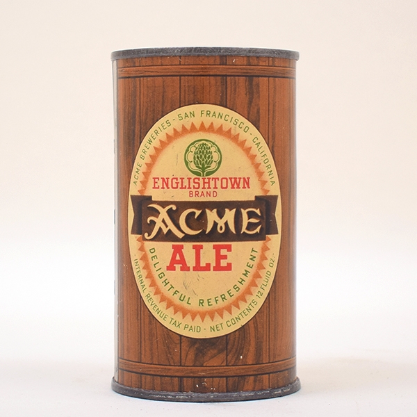 Acme Englishtown Ale Can San Fran IRTP 28-37