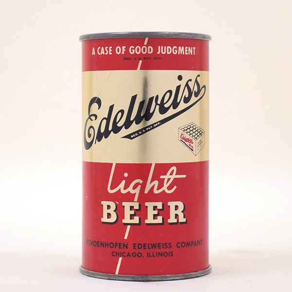 Edelweiss Light Beer Unfinished Flat Top 58-40