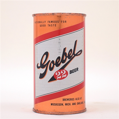 Goebel 22 Beer Flat Top 71-3