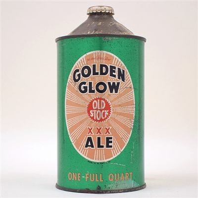 Golden Glow Ale Quart Cone NOT LISTED