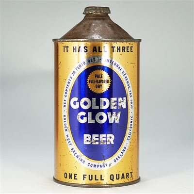 Golden Glow Beer Quart Cone 211-6