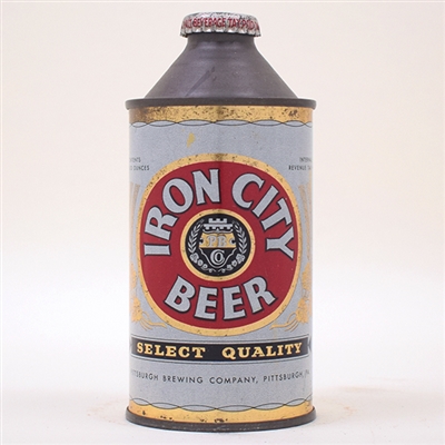 Iron City Beer Cone Top Beer Can IRTP 169-32