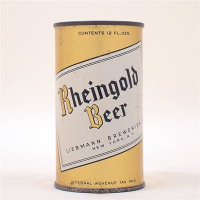 Rheingold Beer Liebmann Flat Top 123-36