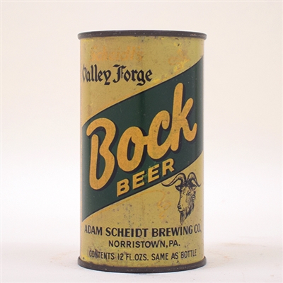 Valley Forge Bock Beer OI Flat Top 143-4