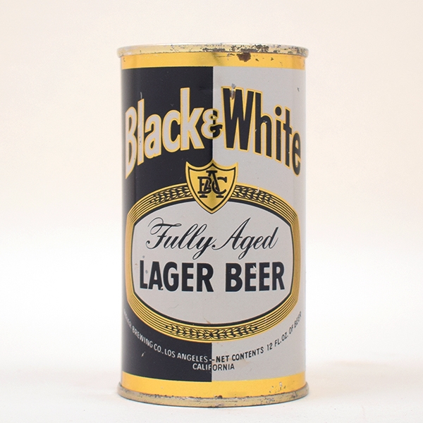 Black and White Beer Flat Top MAIER 38-26