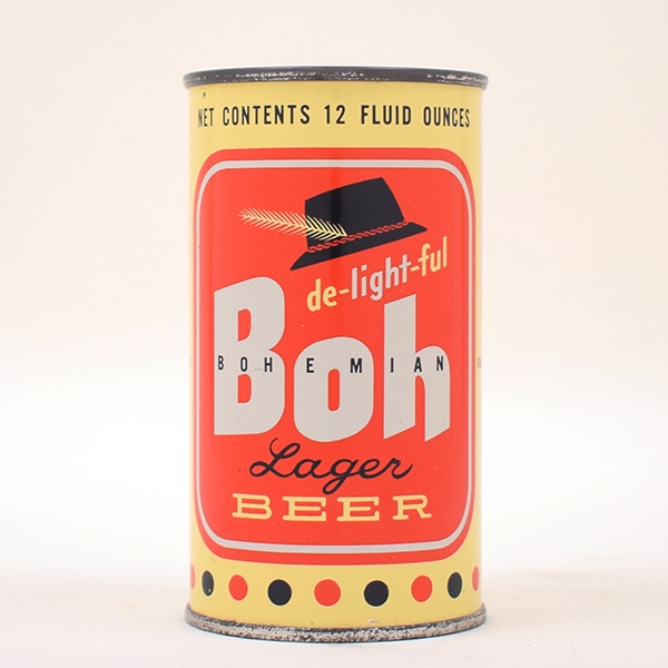 Boh Beer Flat Top Can 40-11