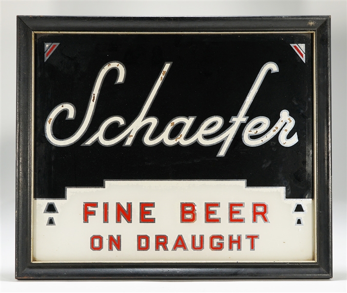 Schaefer ROG Beer Advertising Sign