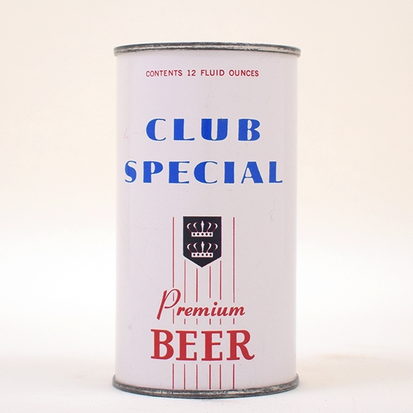 Club Special Beer Flat  Top Can 49-36
