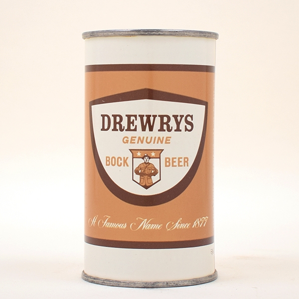Drewrys Bock Beer Can UNLISTED FLAT