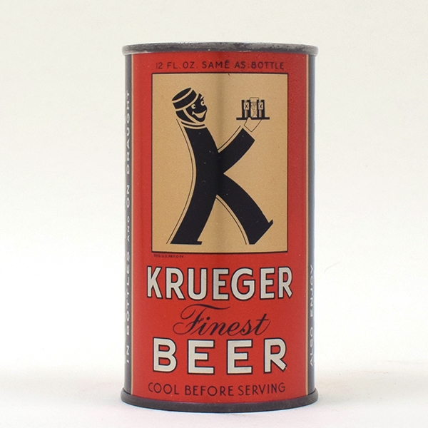 Krueger Finest Beer OI Flat Top 90-6