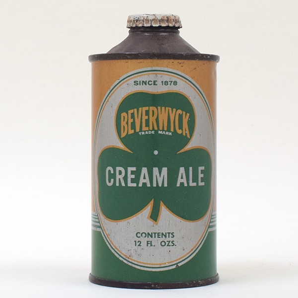 Beverwyck Cream Ale Cone Top Can TOUGH 152-1