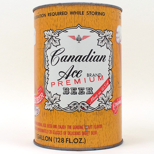 Canadian Ace Draft Gallon Can 244-7