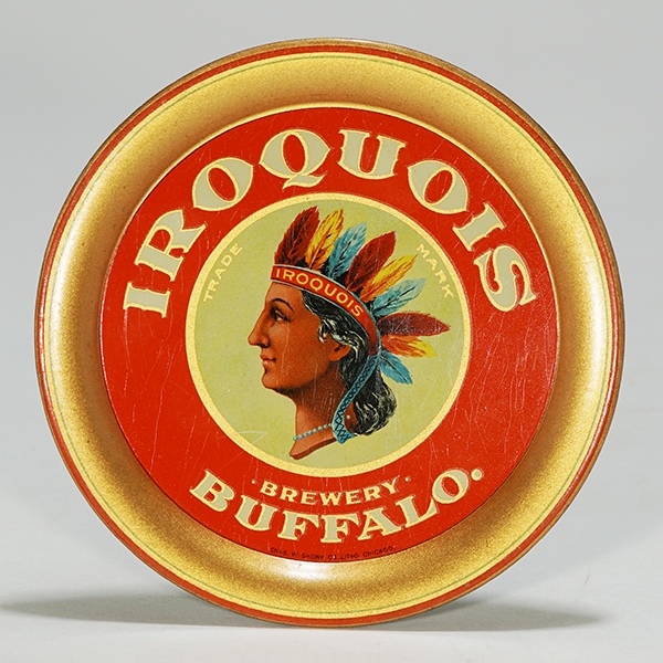 Iroquois Brewery Native American Tip Tray