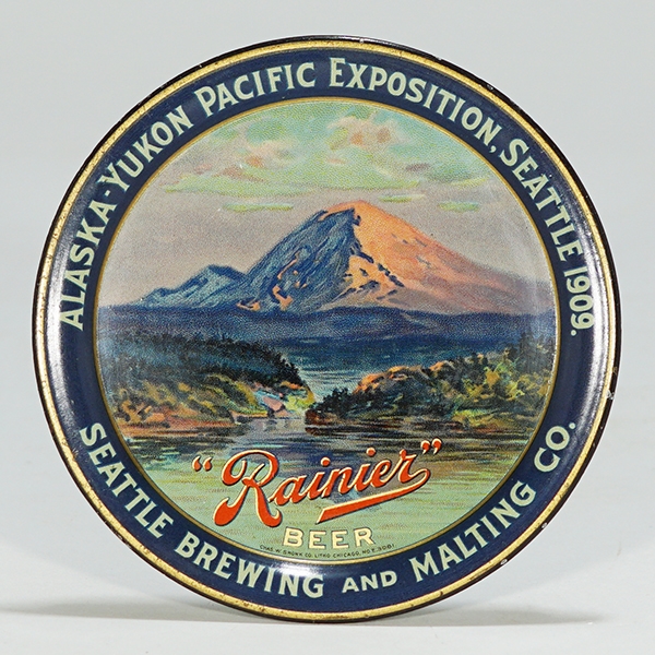 Rainier Alaska-Yukon Pacific Exposition Tip Tray