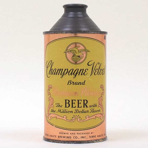 Champagne Velvet Beer Cone Top 1949 157-7