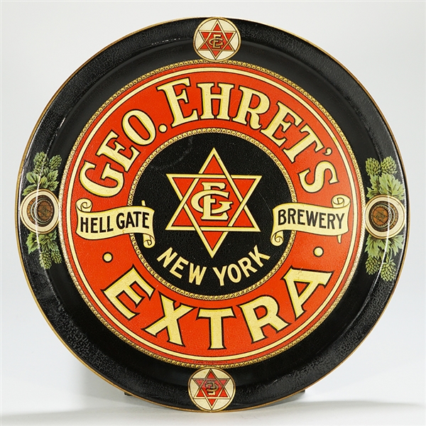 Ehrets Extra Hell Gate Brewery Tray