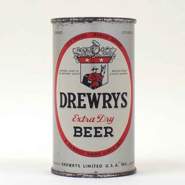 Drewrys Beer Flat Top Can 56-2