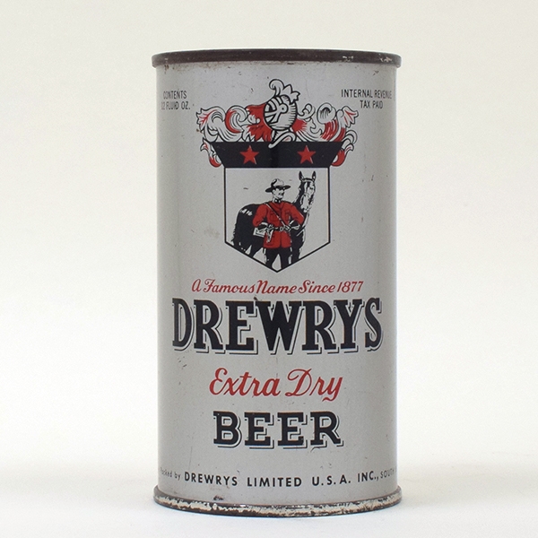 Drewrys Beer Flat Top Can 55-37