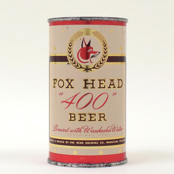 Fox Head 400 Beer Flat Top 66-10