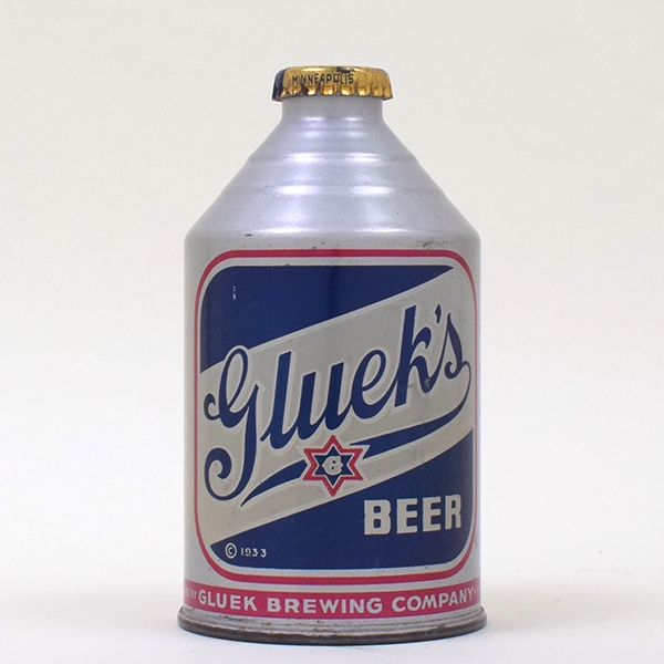 Glueks Beer Cone Top CMT 4 PERCENT 194-17