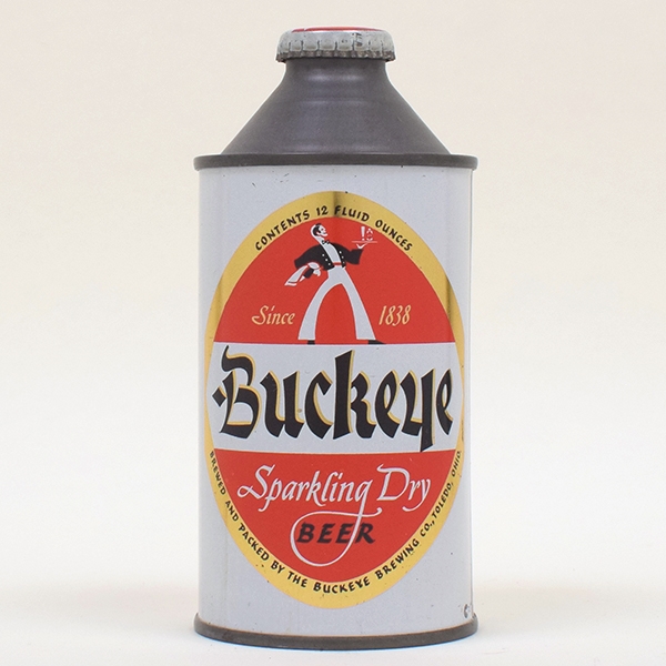 Buckeye Beer Glass Red