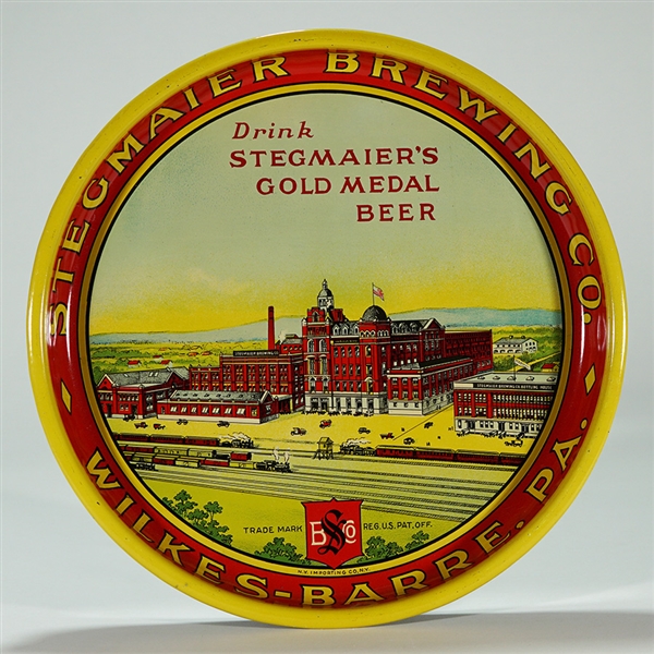 Stegmaier Gold Medal Beer Vintage Church Key Bottle Opener