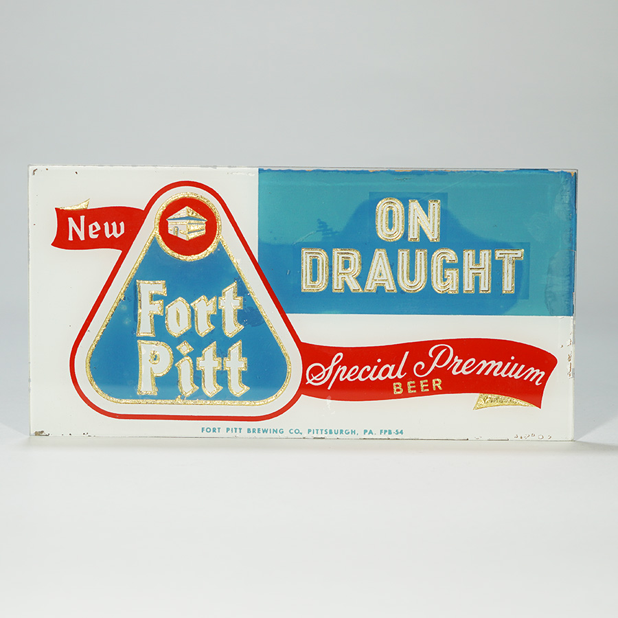 Fort Pitt On Draught Rog Sign 