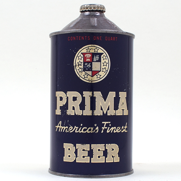 Prima Beer Quart Cone Top 217-14