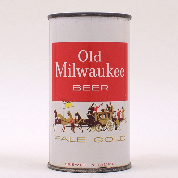 Old Milwaukee Pale Gold Beer Flat Top TAMPA 107-15