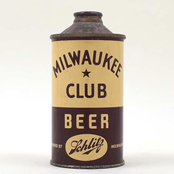 Milwaukee Club Beer Cone Top 173-28
