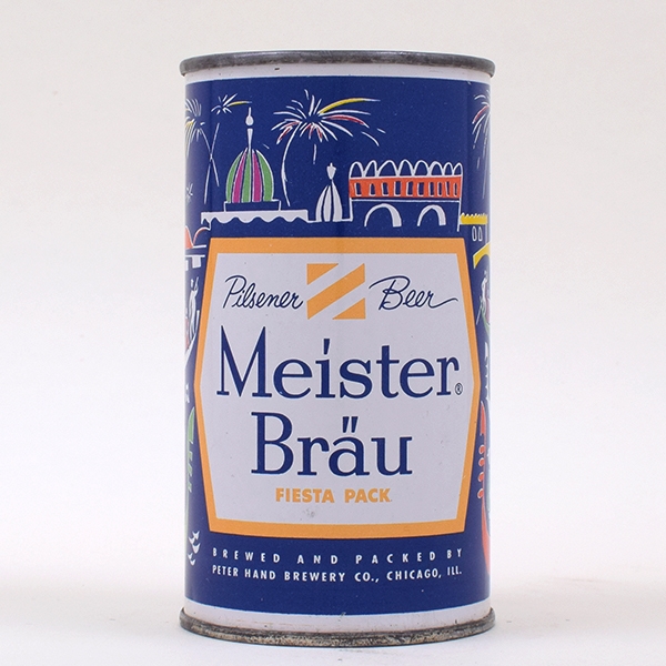 Meister Brau Set Can Flat Top ITALY 97-8