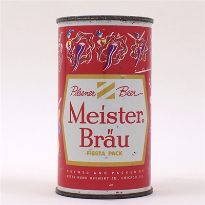 Meister Brau Set Can Flat Top FRANCE 79-1