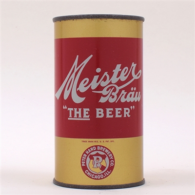 Meister Brau Beer Opening Instruction Flat 95-5