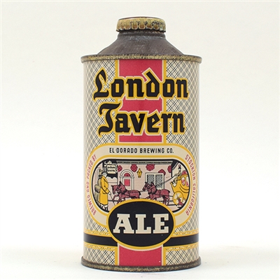 London Tavern Ale Cone Top SUPERB 173-4