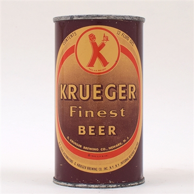 Krueger Beer Flat Top IRTP 90-12