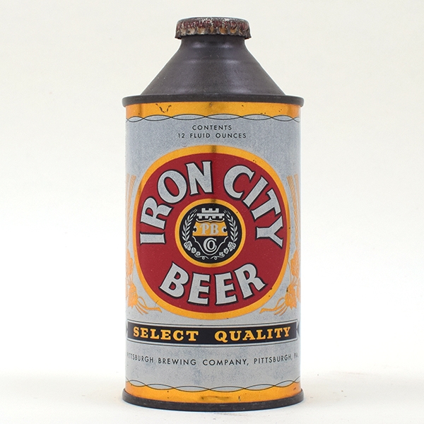 Iron City Beer Cone Top NON-IRTP 170-1