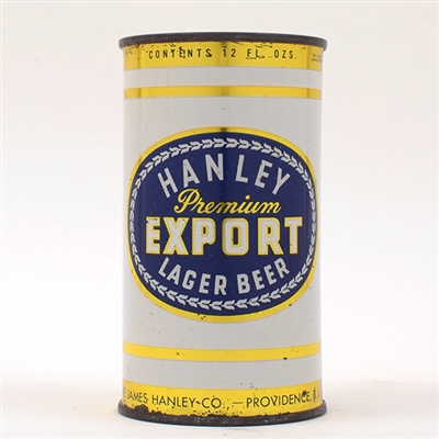 Hanley Export Beer Flat Top ENAMEL BLUE 80-8