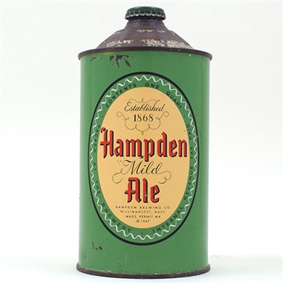 Hampden Ale Quart Cone Top 211-14