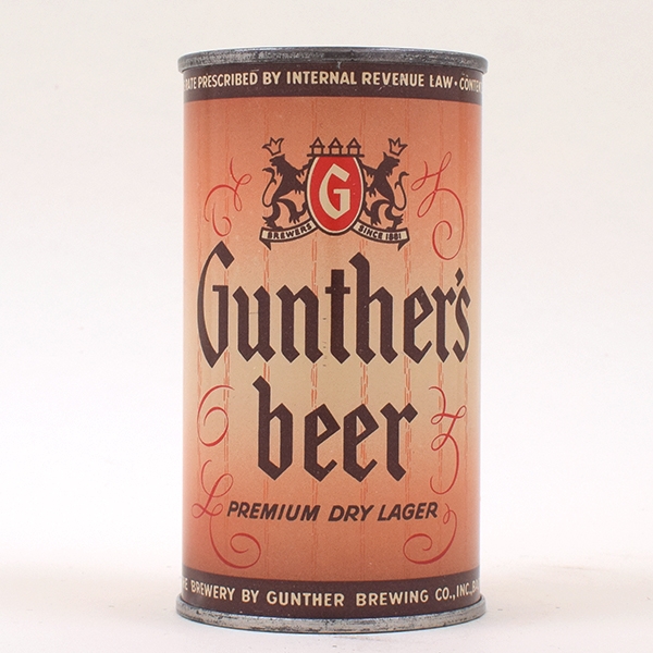 Gunthers Beer Flat Top 78-23