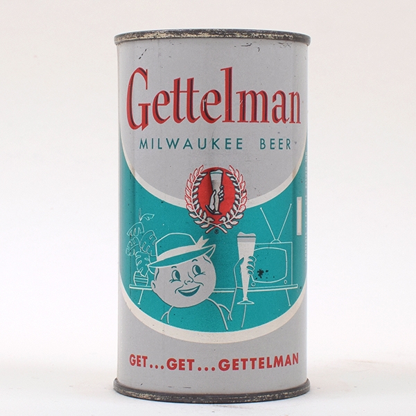 Gettelman Beer Can-shaped glass Milwaukee – Bygone Brand